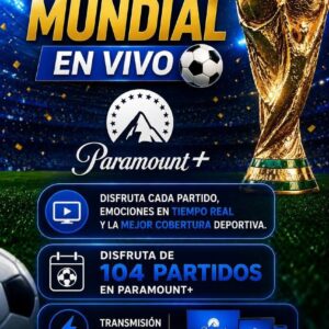 Paramount+ - 1 Dispositivo - 1 Mes