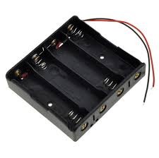 CAJA DE BATERÍA 18650 - 4 BATTERY