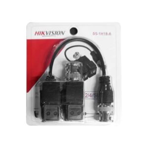 VIDEO BALUN Hikvision 4K - DS-1H18-A - 2/4/5M/4K  - PAREJA