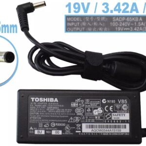 CARGADOR PARA TOSHIBA 19V  3.42A  5.5*2.5MM