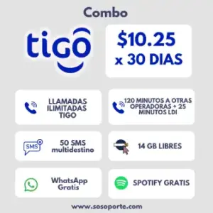 TIGO EC COMBO - X 30 DÍAS