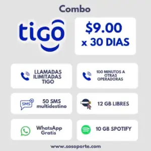 TIGO EC COMBO - X 30 DÍAS